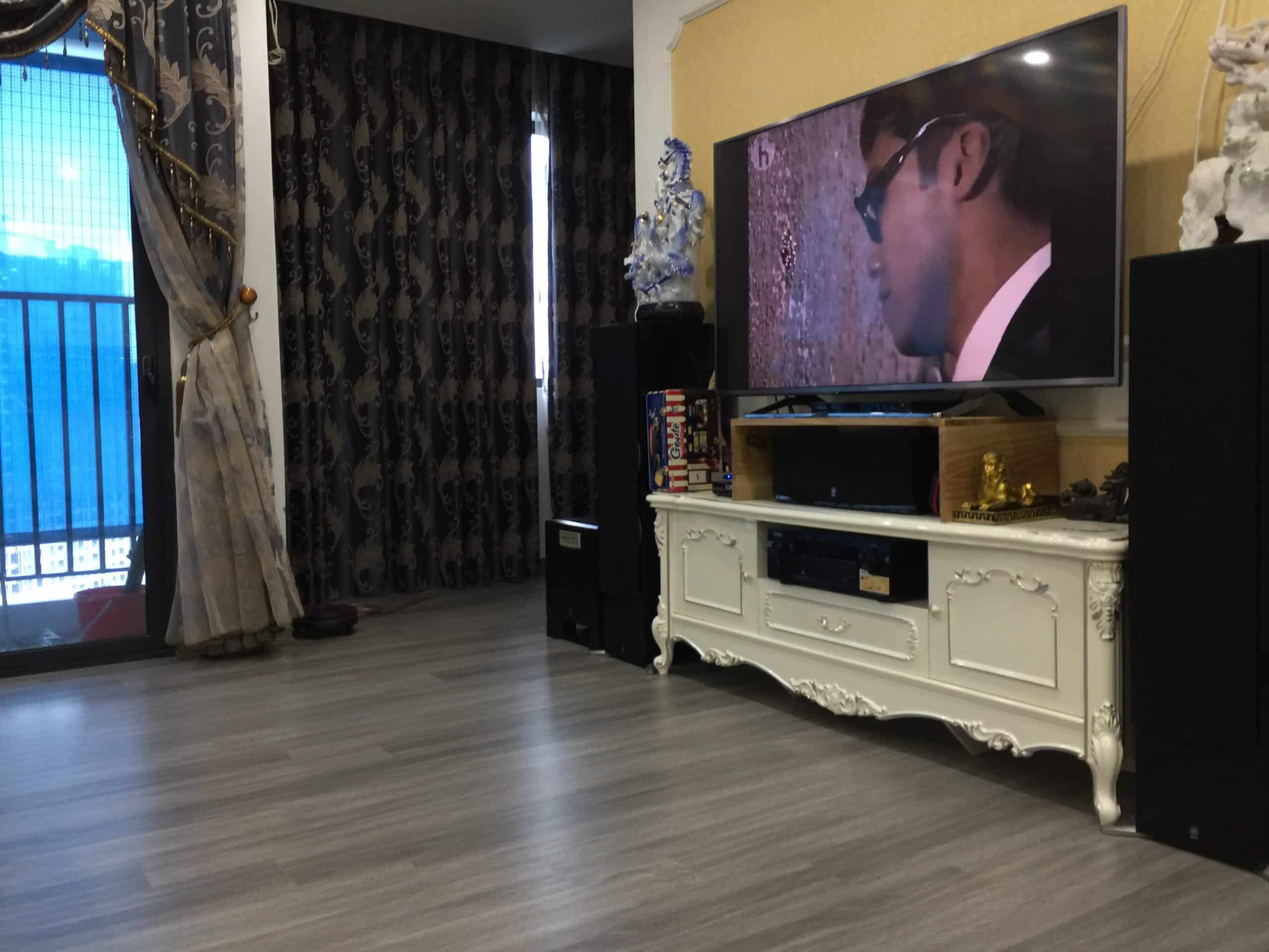 Công trình sàn nhưa căn hộ nhỏ 7