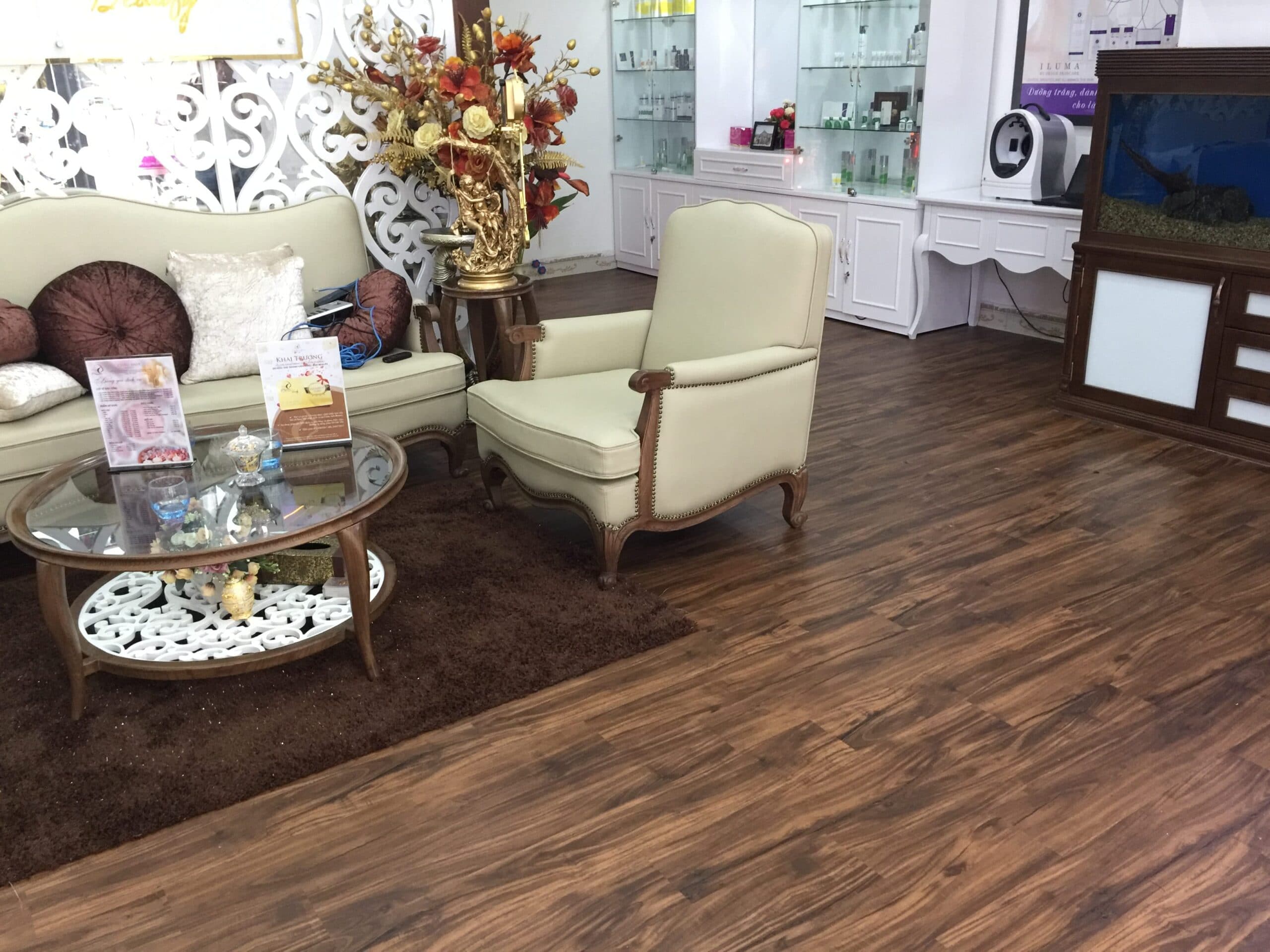 Hình ảnh sàn nhựa spa 4