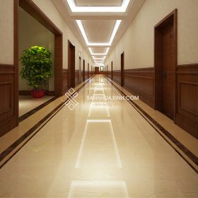 Công Trình Tấm Ốp Tường PVC Giả Gỗ Khách Sạn 2