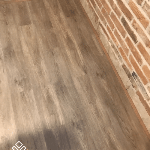 Công trình sàn nhựa hèm khóa Aroma mã A122 ảnh 4