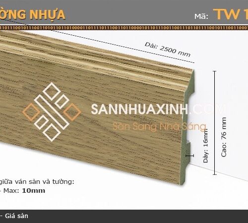 Len Tường Nhựa TW102