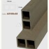 Cột Trụ, Xà Ngang Gỗ Nhựa – AWood-AR100x50-coffee