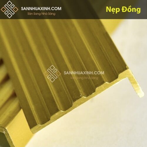 Nẹp Đồng Có Vân Góc L