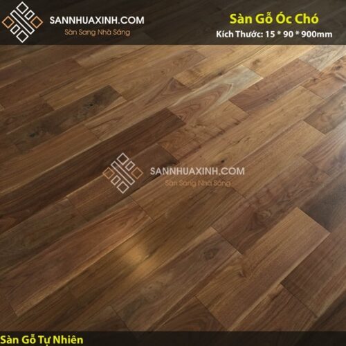 Sàn Gỗ Óc Chó 15x90x900mm