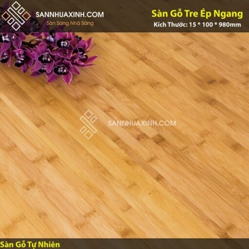 Sàn Gỗ Tre Ép Ngang 15x100x980mm