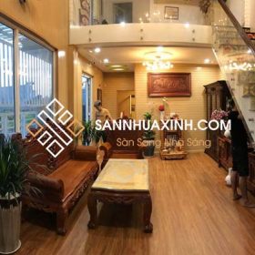 Công Trình Sàn Nhựa Hèm Khóa Thụy Điển Krono Stella D5088 2