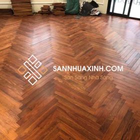 Sàn Gỗ Hương Lào Xương Cá