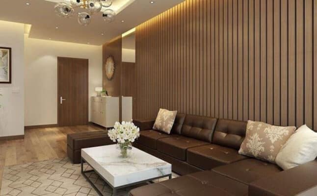 Ốp tường phòng khách