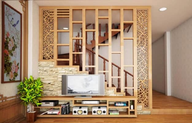 Báo giá lam gỗ nhựa cầu thang